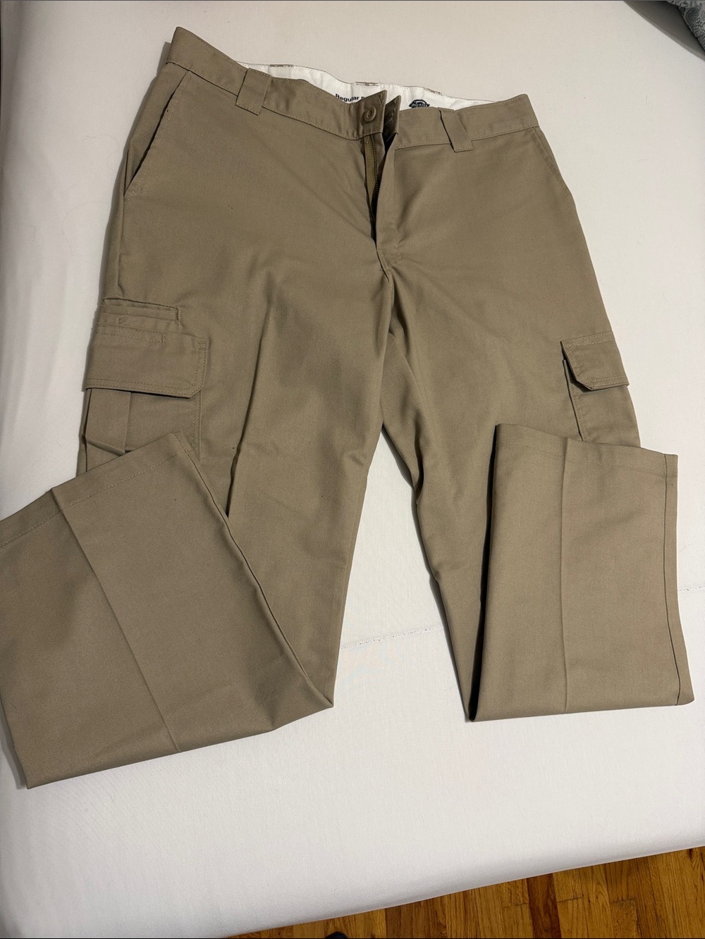 Dickies Tan Cargo Work Pants